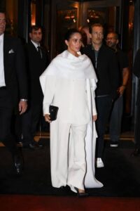 Check out Meghan Markles surprise appearance at Paris Fashion Week that is worth beholding