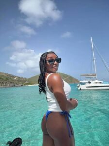 Simone Biles shares cheeky bikini photos while 'living her best life' in Las Vegas. A lot of fans has been talking about this charming photos