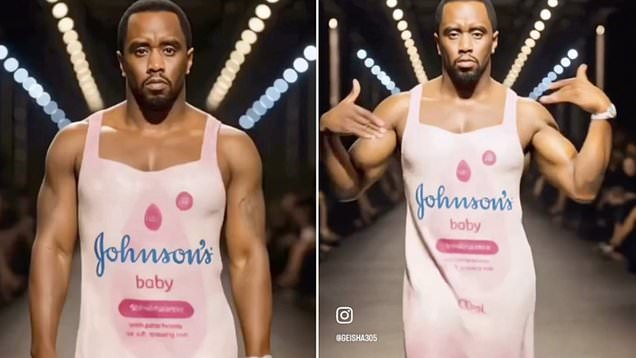 Breaking...50 Cent trolls Diddy with AI-generated baby oil video:Check👇