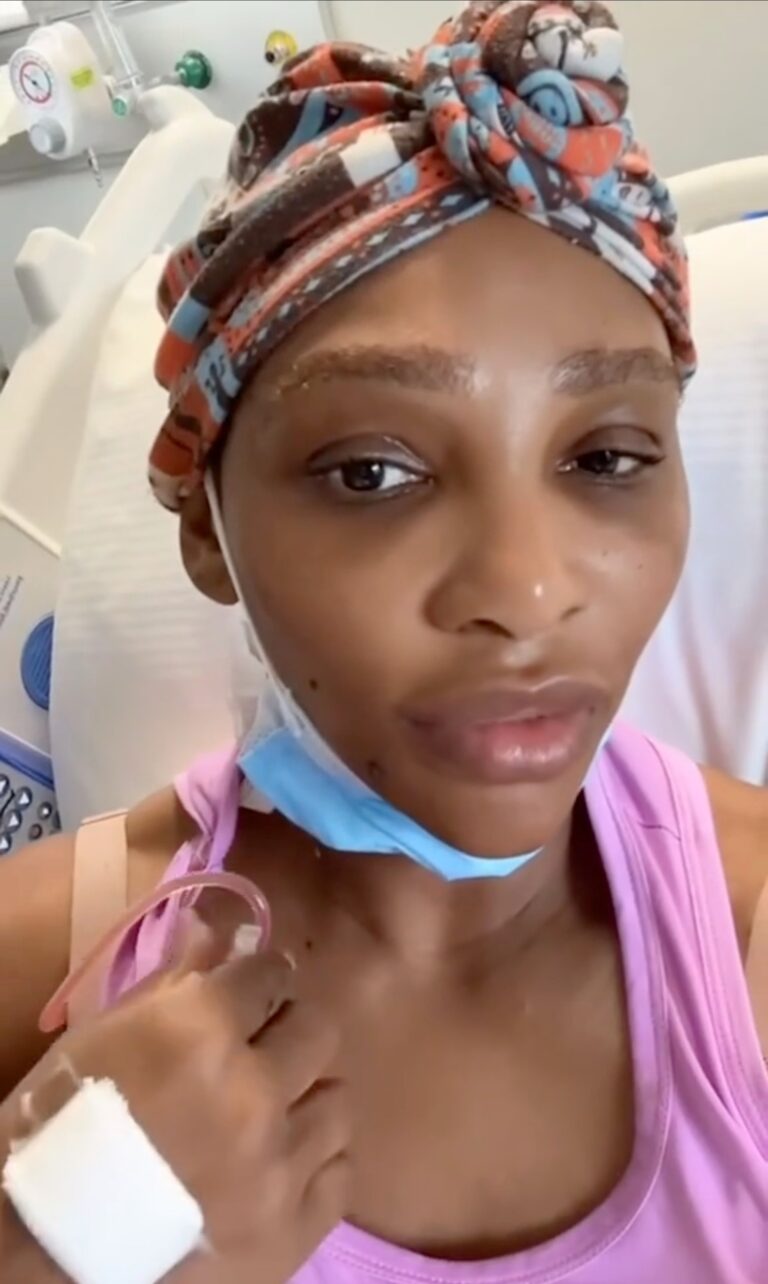 “Breaking: Serena Williams doctors just removed a massive cyst from her neck – fans expressed their grievance and they can’t stop praying for her speedy recovery. 🙏 Tag a friend who’d want to send good vibes!