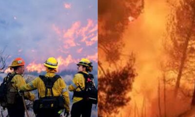 Canyon Fire forces thousands to flee north of Los Angeles amid explosive spread