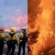 Canyon Fire forces thousands to flee north of Los Angeles amid explosive spread