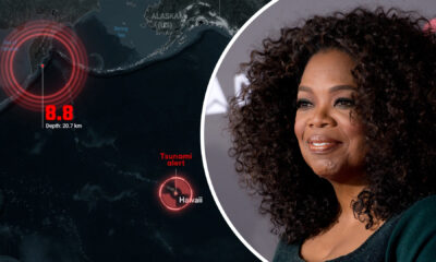 Oprah a hits back at claims her private road on Maui estate was closed during tsunami evacuation