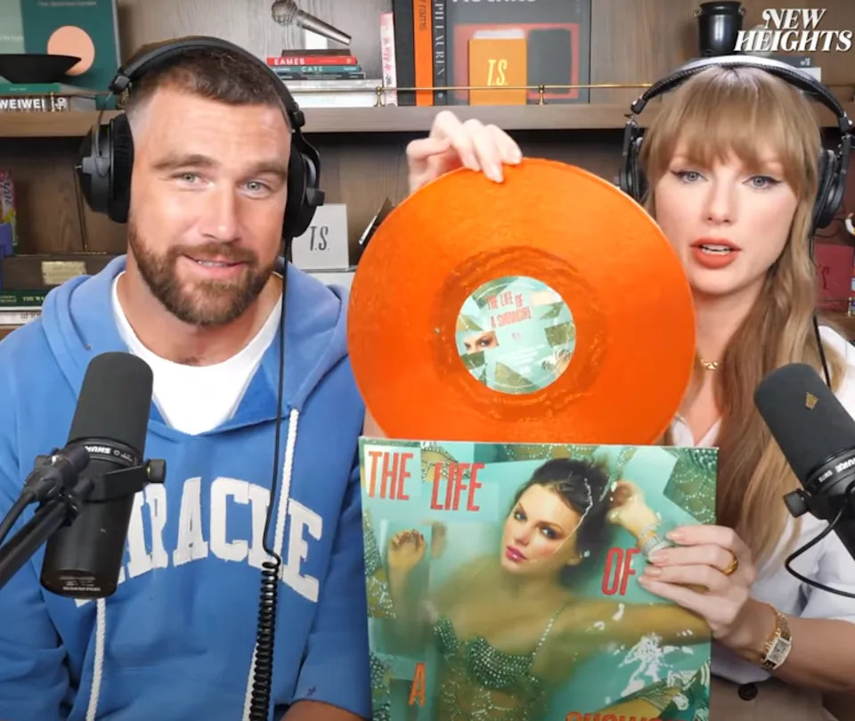 JUST IN:Travis Kelce gets a hilarious new nickname following the release of Taylor Swift new album "life of a showgirl"