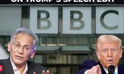 Breaking News! just 15 minutes age ,US President Donald Trump threatens the BBC with $1bn legal action over the editing of his speech in a documentary and... see more