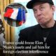 Breaking News: France could freeze Elon Musk’s assets and jail him for foreign election interference... click to see more in the link below