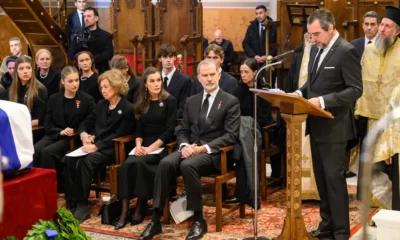 Princess Leonor of Spain's touching gesture: How the future queen showed her unwavering support for her grandmother Queen Sofia of Spain at her sister Princess Irene of Greece's funeral