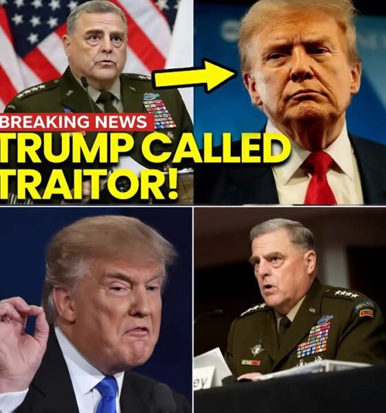 News Update: A senior U.S. military general’s explosive “traitor” accusation against Donald Trump ignites a national firestorm, raising urgent questions about military neutrality, democratic accountability, and whether America’s deep political divisions are reaching a dangerous breaking point.click in the link belo