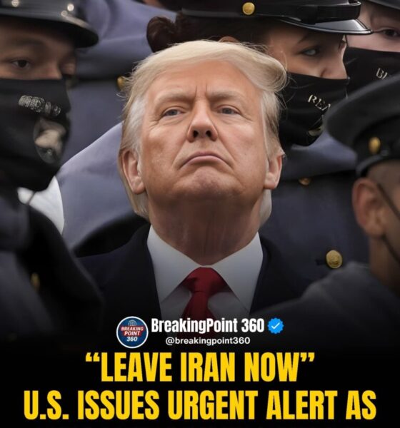 BREAKING: U.S. urges citizens to LEAVE IRAN NOW and not rely on U.S. help. Trump is reportedly weighing MILITARY ACTION tomorrow.