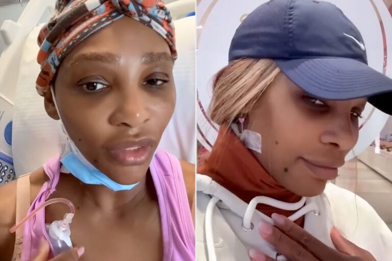 “Breaking: Serena Williams doctors just removed a massive cyst from her neck – fans expressed their grievance and they can’t stop praying for her speedy recovery. 🙏 Tag a friend who’d want to send good vibes!