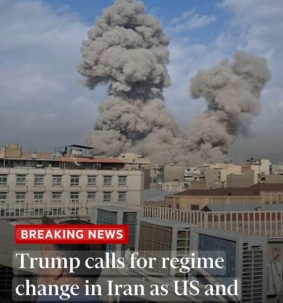 BREAKING NEWS — **Donald Trump calls for regime change in Iran as the United States and Israel unleash massive, coordinated strikes, triggering global alarm, Middle East airspace shutdowns, and fears of a wider regional war with worldwide economic consequences...See more